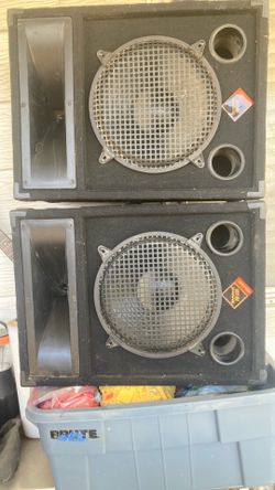 2 Boxes 12 Inch Speakers