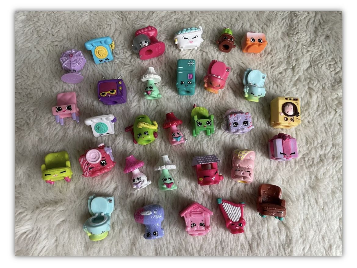 Shopkins Figures Happy Places Furniture Home Accessory Furnishings LOT Cute!