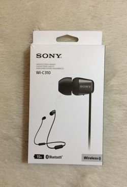 Sony Wireless In-Ear Headphones (WIC310)