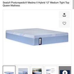 Sealy Posturepedic Queen Size Mattress