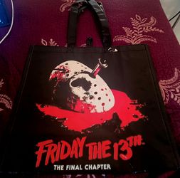 Friday the 13th Plastic Tote Bag