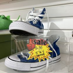Blue Converse Shoes