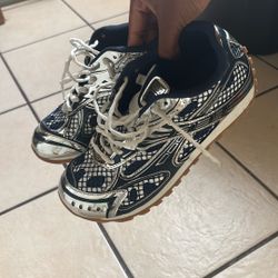 Navy Blue Bottega Venetas