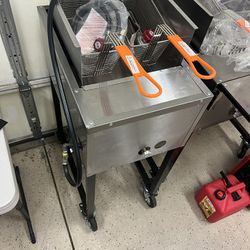 Portable Deep Fryer Commercial For Pop Up Events Deep Fryers