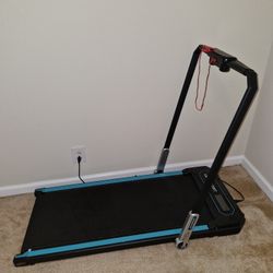 Folding treadmill