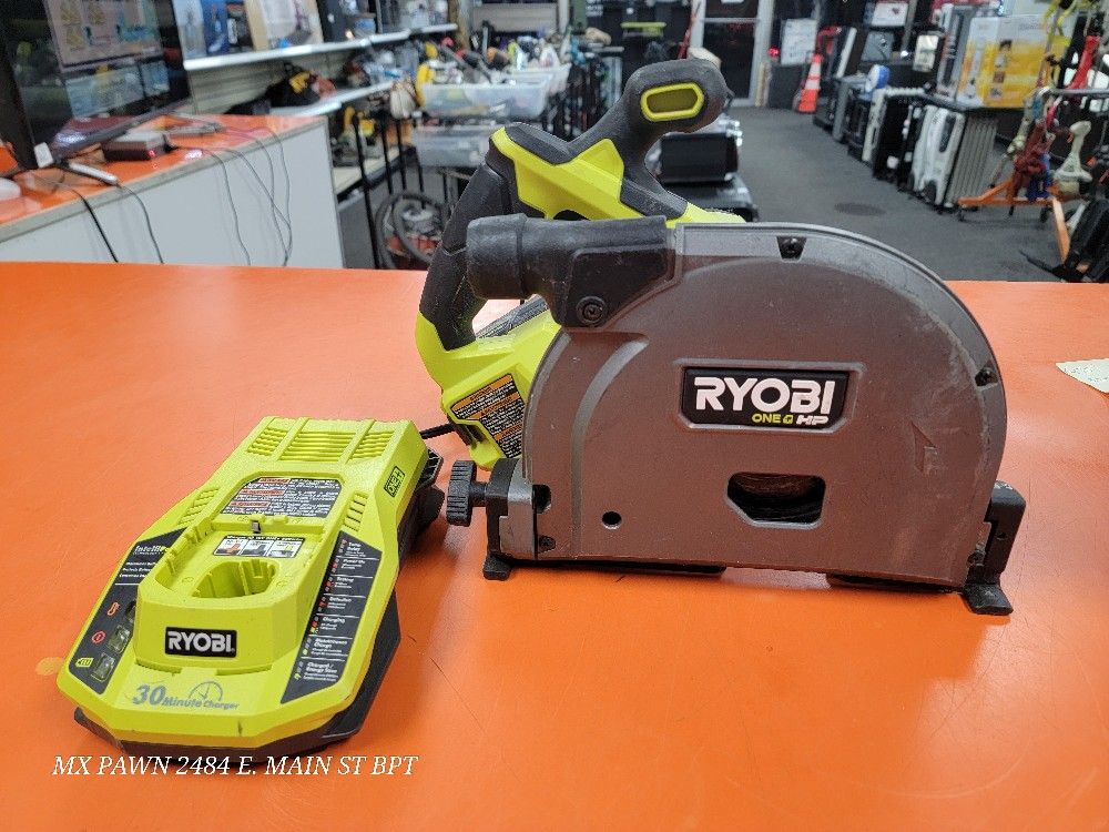 Ryobi PTS01 Track Saw Kit