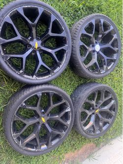 26 inch snowflake rims