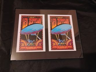 Music Bands Frames 8 inch x 10 inch GLASS #2
