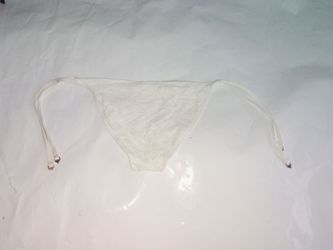 H&M White Lace Bikini Bottoms Size 4