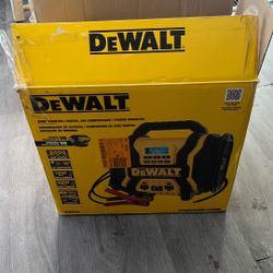 Dewalt Jumpstarter, Compressor, And More.