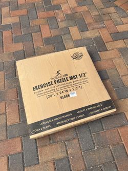 ProsourceFit ½” Puzzle Exercise Mat – New in Box!