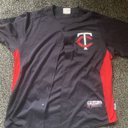 Vintage Minnesota Twins Baseball Jersey Size  Xl