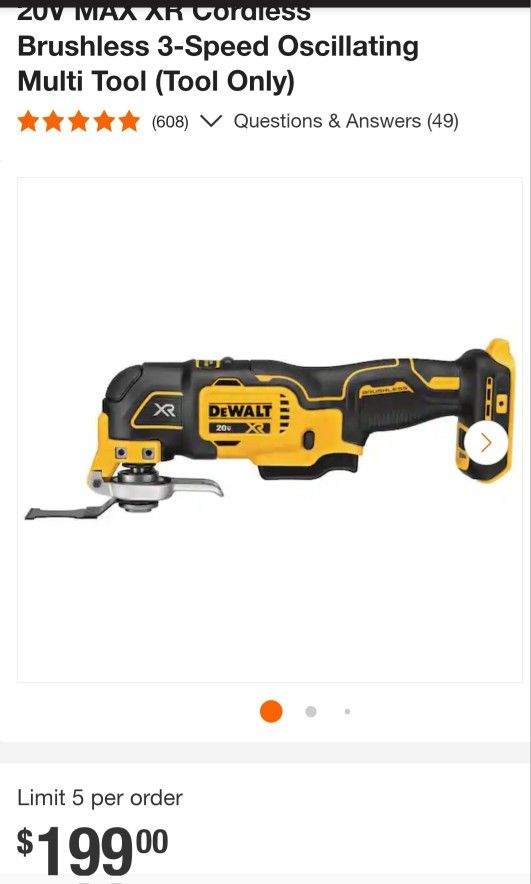 Multi Tool Dewalt