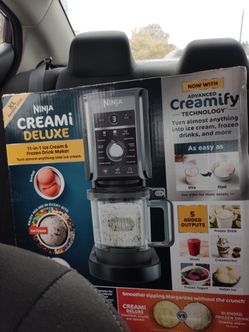 Ninja deluxe ice cream maker