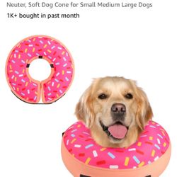 Inflatable Dog Cone-Donut