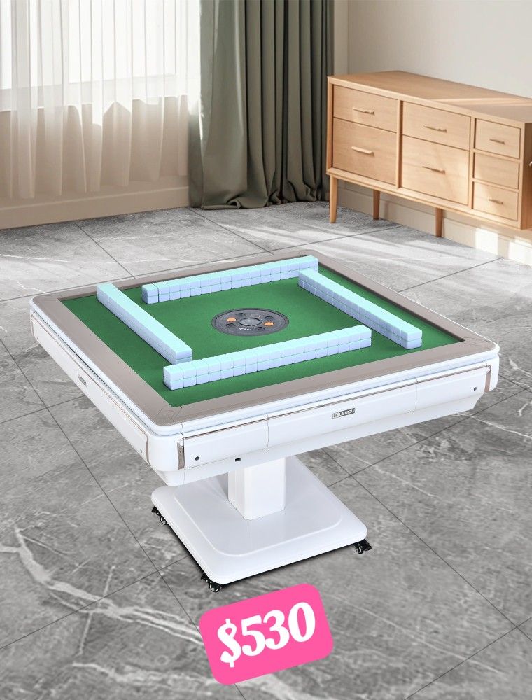  Mahjong Table white