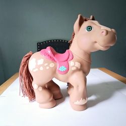 90s Vintage Cabbage Patch  Kids Crimp N Curl Pony Horse 12" Toy 1992 Hasbro CPK