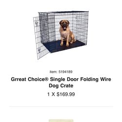 Top Dog Single Door Crate 