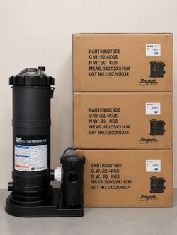Swimming pool 75sq.ft Cartridge Filter with 1hp pump combo pack | Brand New | B8379DE