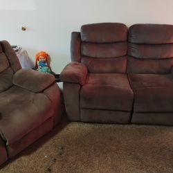 Loveseat And Chair