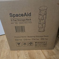SpaceAid 5 Tier Storage Rack