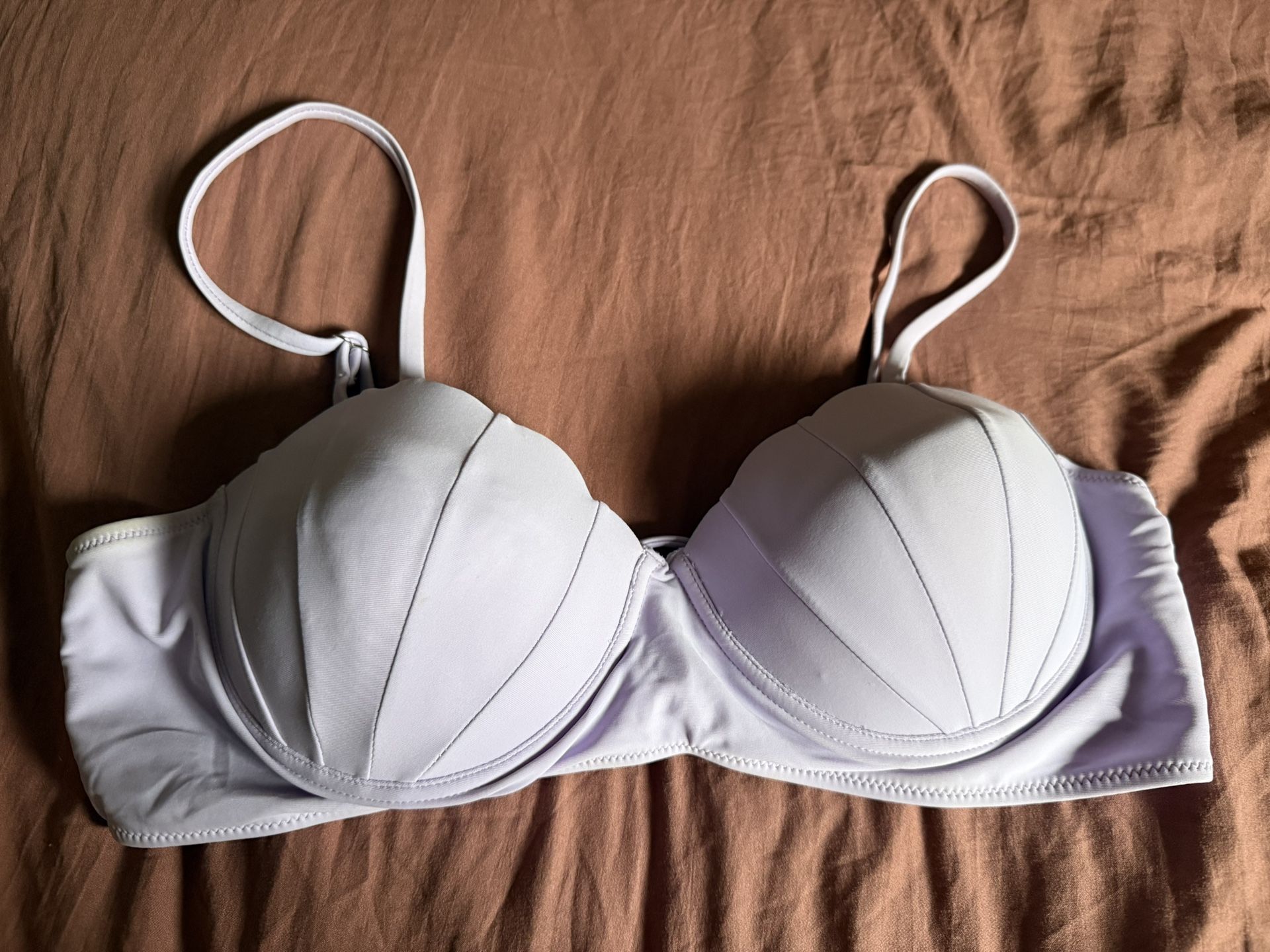 Purple Mermaid Shell Bikini Top