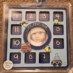 Baby Boy One Year Baby Frame