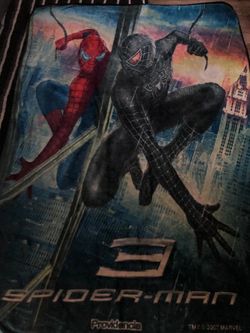 Vintage 2007 Spider-Men 3 Blanket