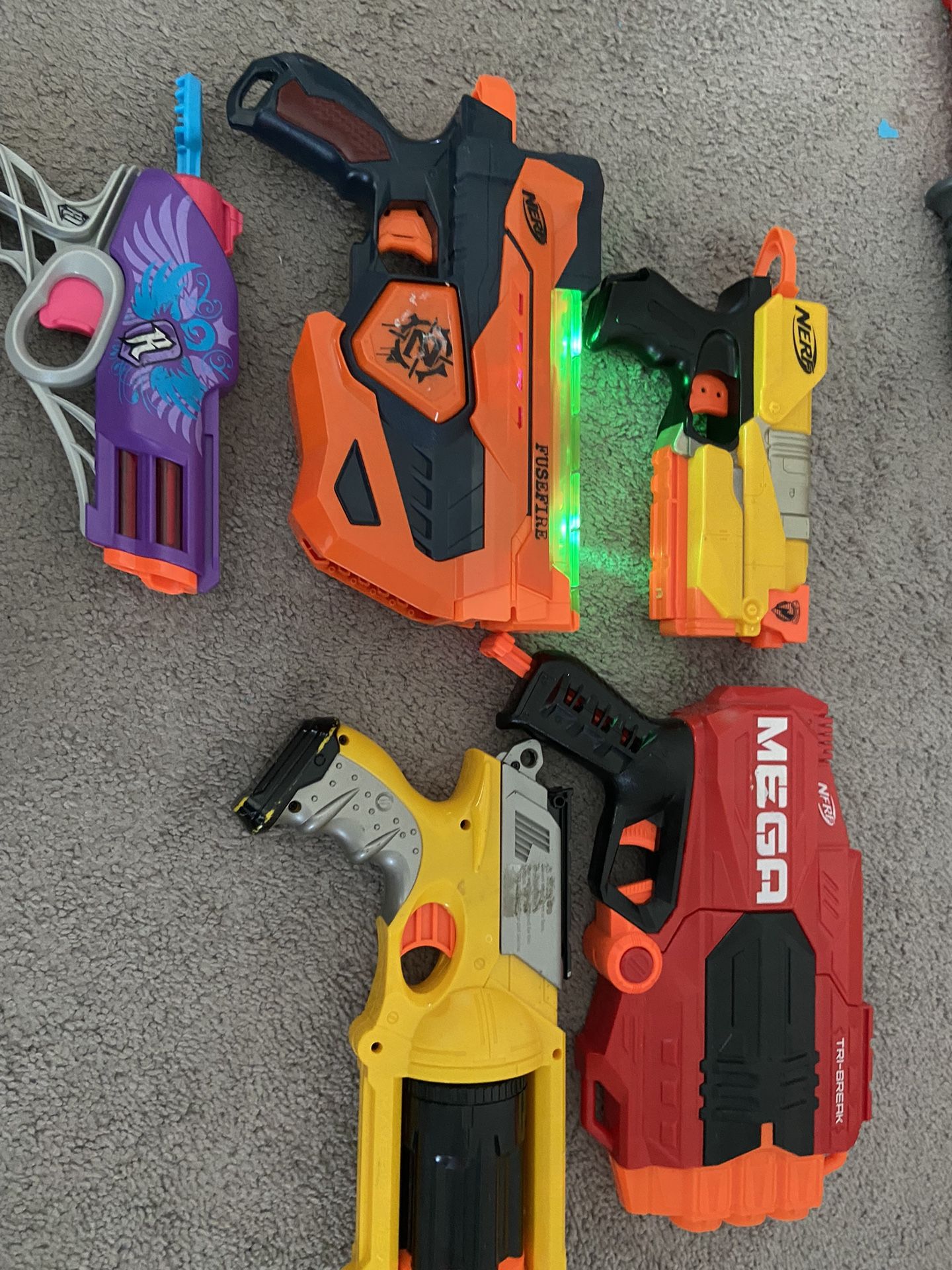 NERF GUN PISTOL BUNDLE