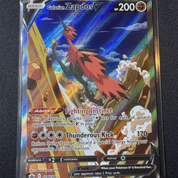 Galarian Zapdos V Alternate Art