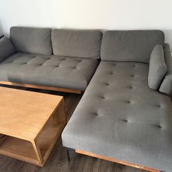 Gray Couch Lounge 