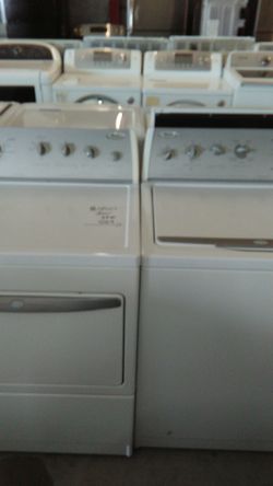 Kenmore washer and dryer one year warranty delivery available