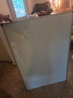 Large Dry Erase Whiteboard with Aluminum Frame