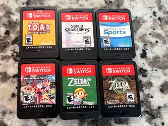 Mario kart 8 deluxe Super Smash bros ultimate Zelda tears Kingdom Link’s awakening Nintendo switch Sports captain toad Nintendo switch
