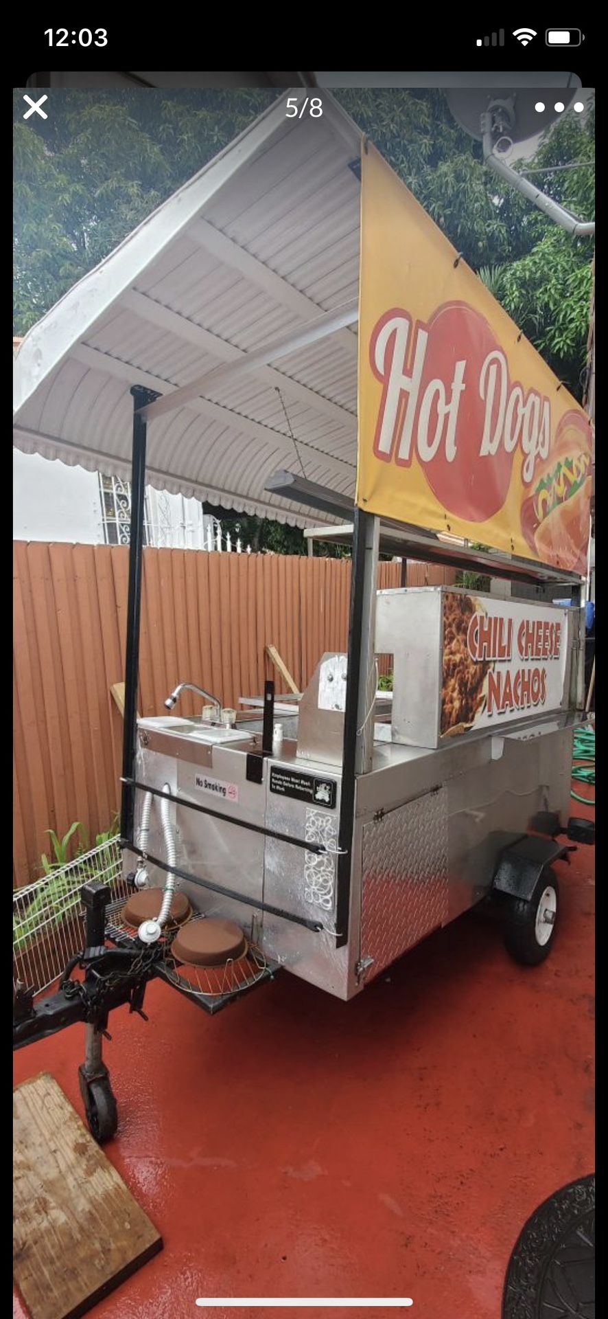 Hot Dog Cart