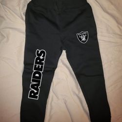 Las Vegas Raiders Toddler Joggers Sweatpants 5T 
