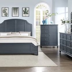 BEDROOM SET NEW IN BOX 4/5 Pcs JUEGO DE  HABITACION TODO NUEVO EN SU CAJA  