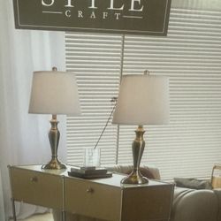 Two Brand New Table Lamps