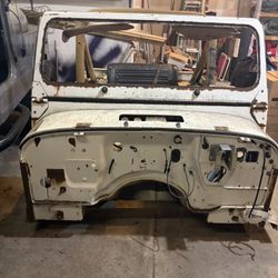 1976 CJ-7 Jeep Wrangler Tub (for Parts)