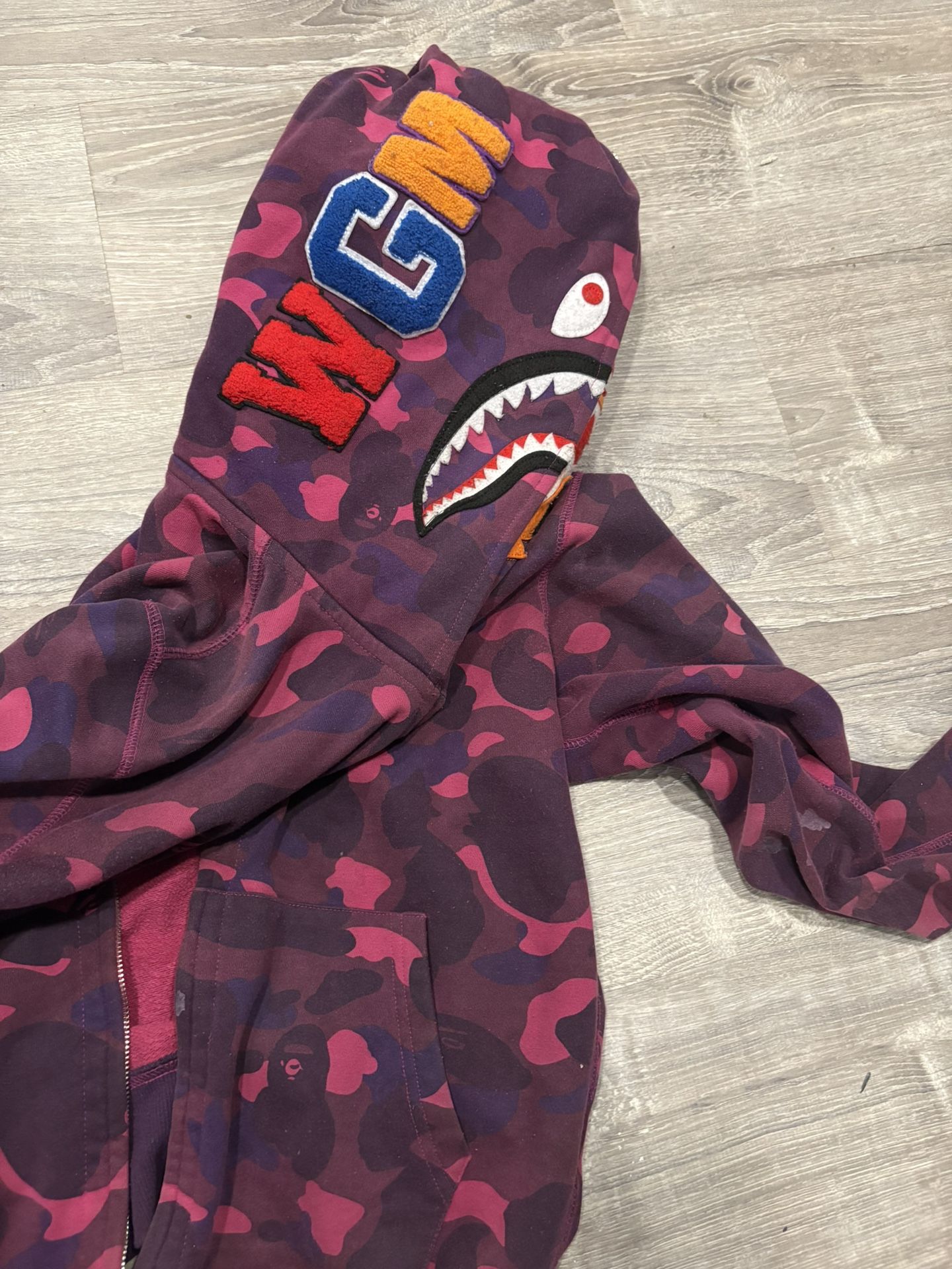 Bape Hoodie Double Hood