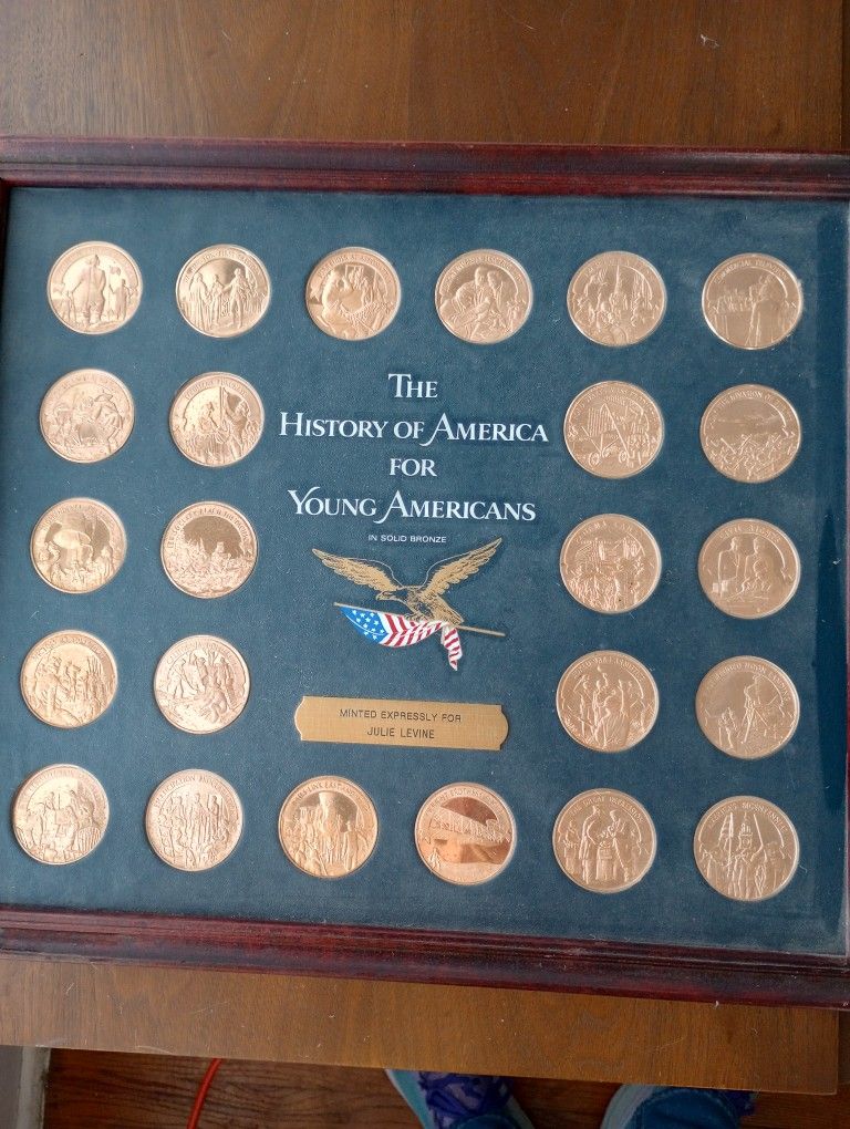 Bronze Medallion Plaque
