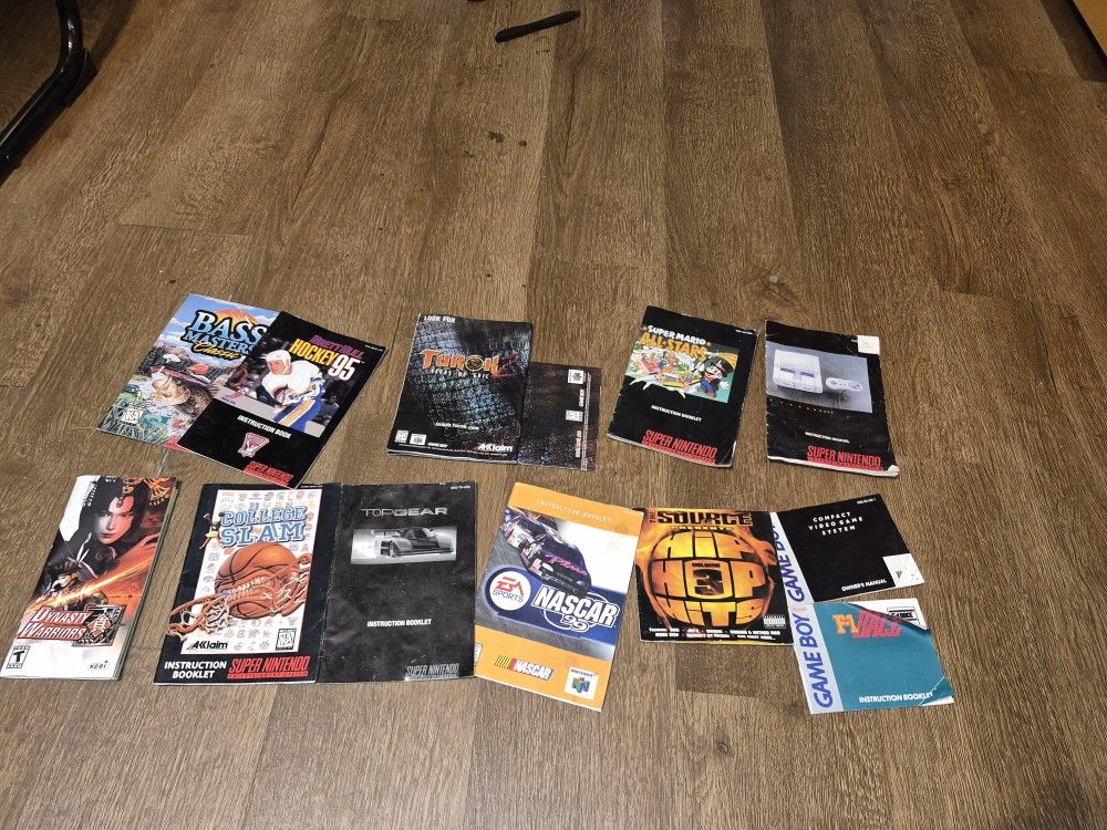 Game Mauals