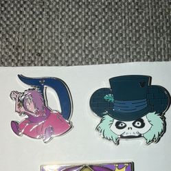 Madam Mim D & Hatbox Ghost Chaser Ears Disney Pins