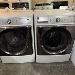 Kenmore Elite Washer And Gas Dryer Working 3 Month Warranty We Deliver 