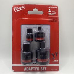 Milwaukee Electric Tools 49-66-6742 Shockwave Impact Duty 1/4"-1/2"drive Adapter