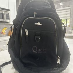 Black High Sierra Backpack 