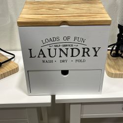 Laundry Organized Tide Pods Or Beads Dryer Sheets