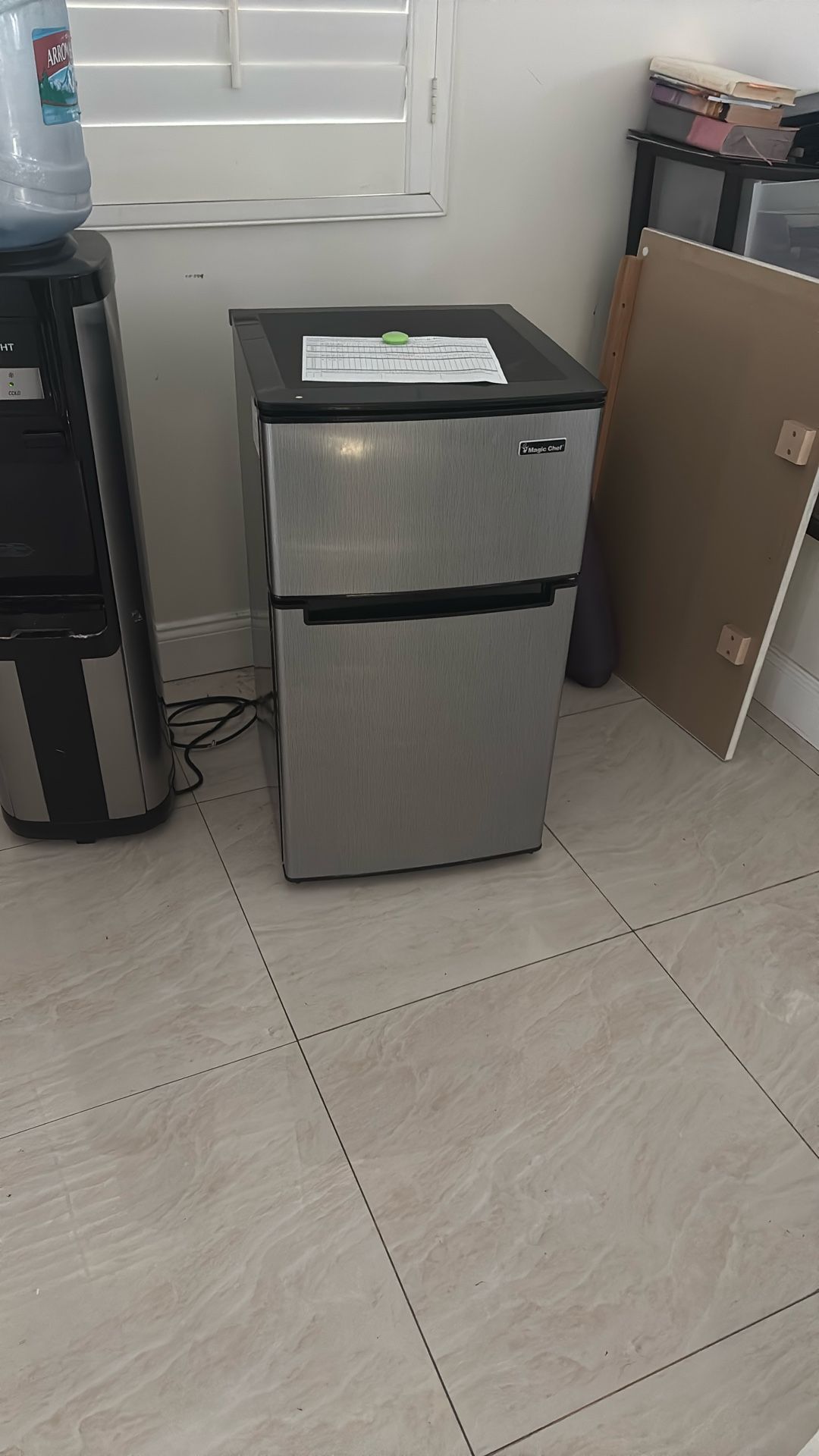 Magic Chef, small refrigerator and freezer