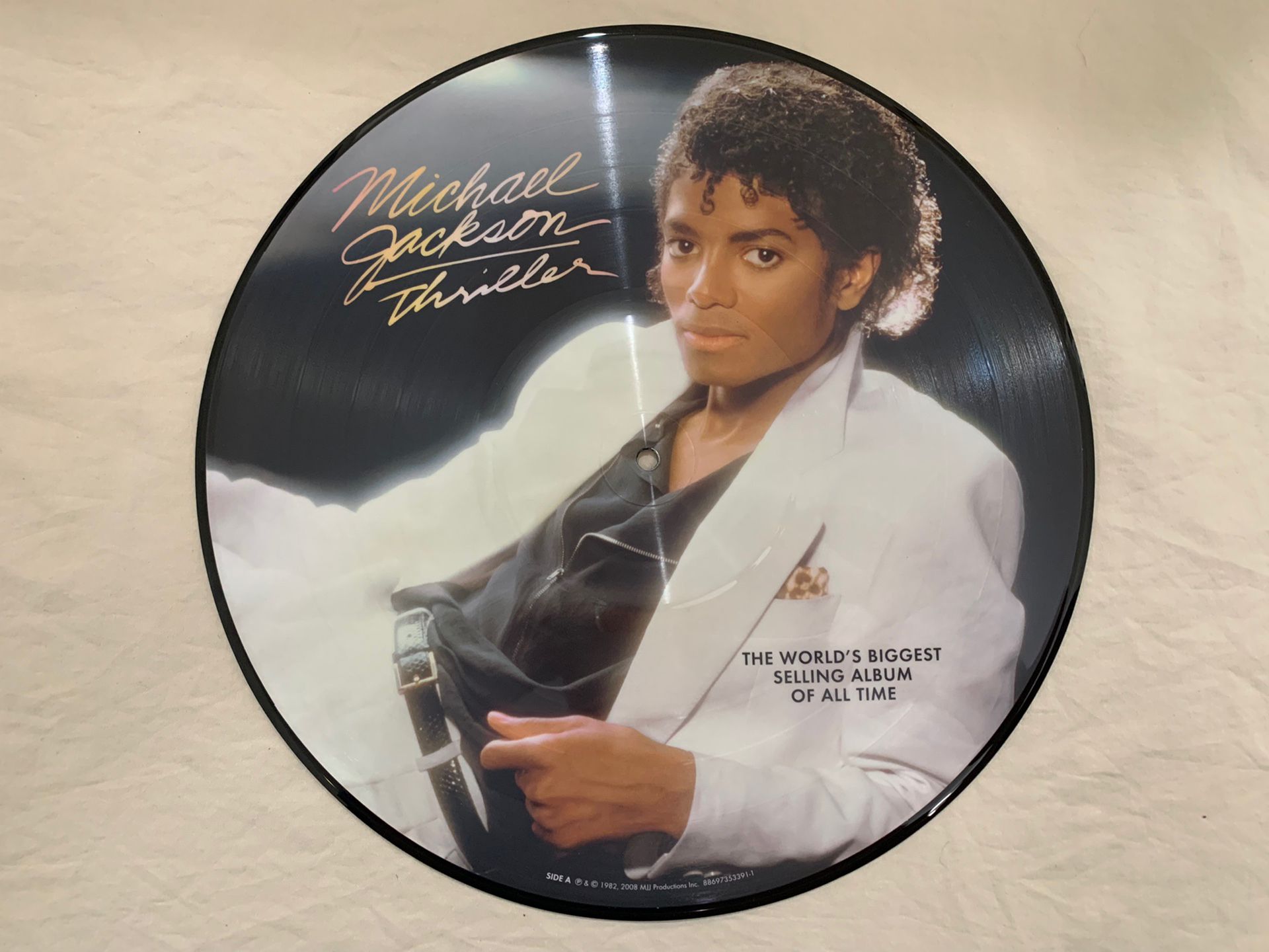 Michael Jackson Thriller Vinyl Record