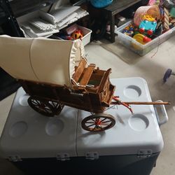 Rustic Handcrafted Antique Wagon 